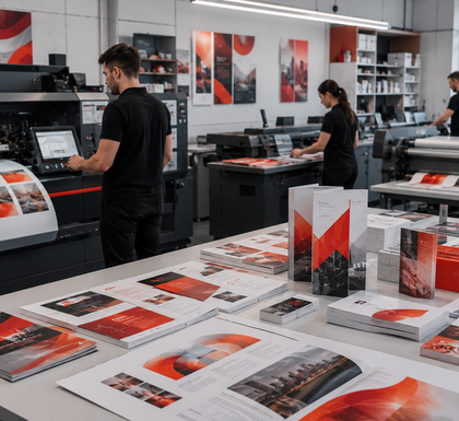 Printing Services for a Professional Brand Presence